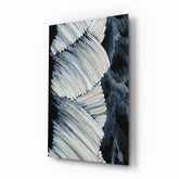 Abstract Glass Wall Art.